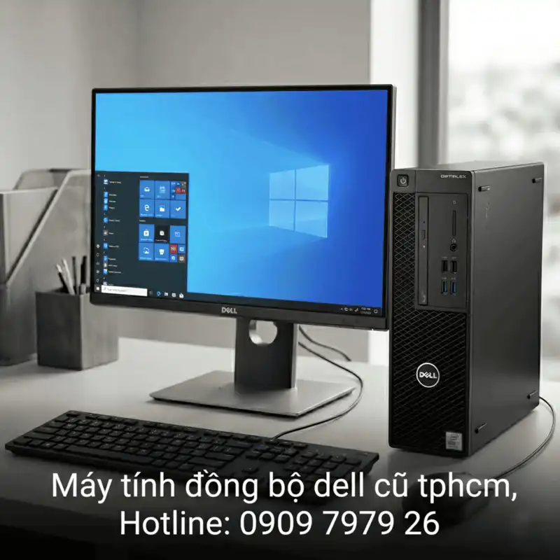 Máy tính đồng bộ dell cũ tphcm giá rẻ