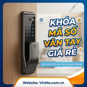 Khoá mã số vân tay giá rẻ