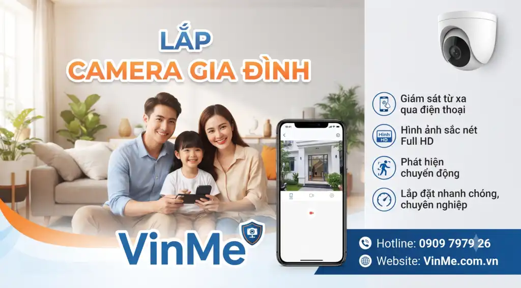 lắp camera gia đình giá rẻ