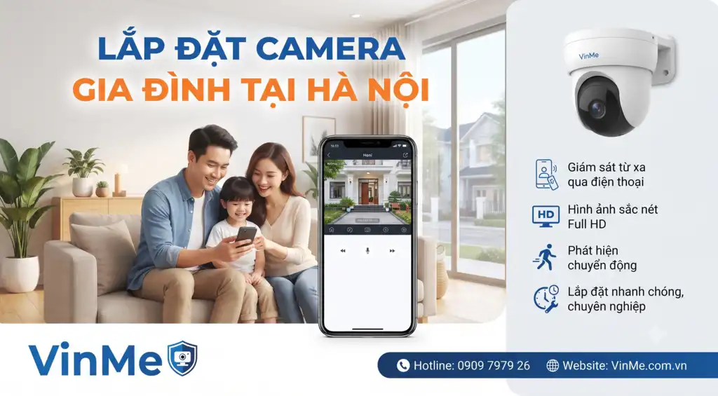 lắp đặt camera gia đình tại hà nội giá rẻ