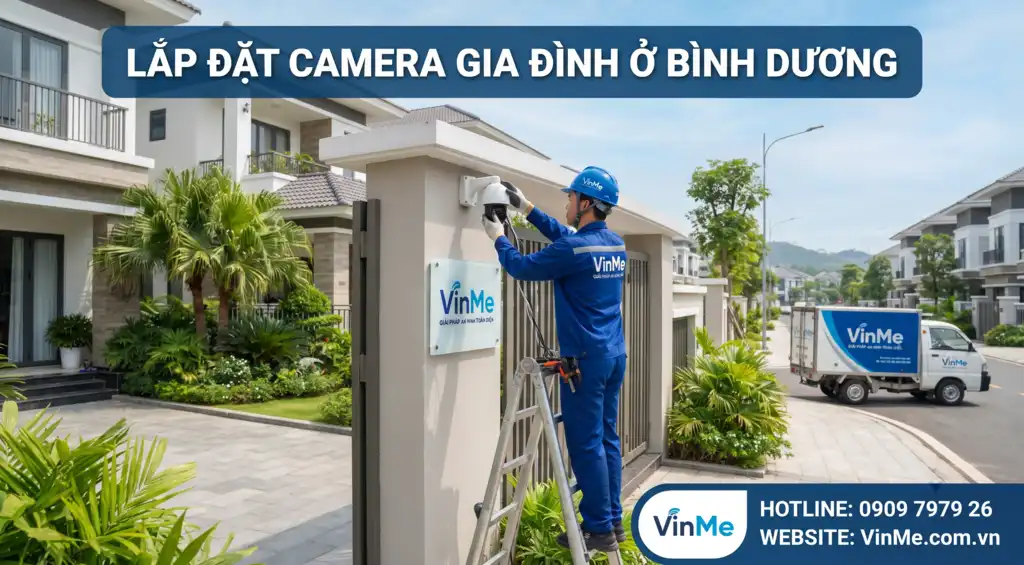 lắp đặt camera gia đình tại Bình Dương giá rẻ
